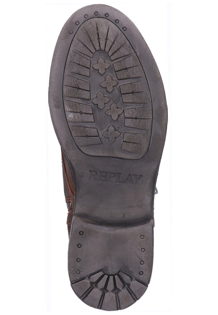 Replay Stiefelette Leder Braun - surf4shoes