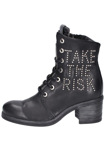 Replay Stiefelette Leder Schwarz - surf4shoes