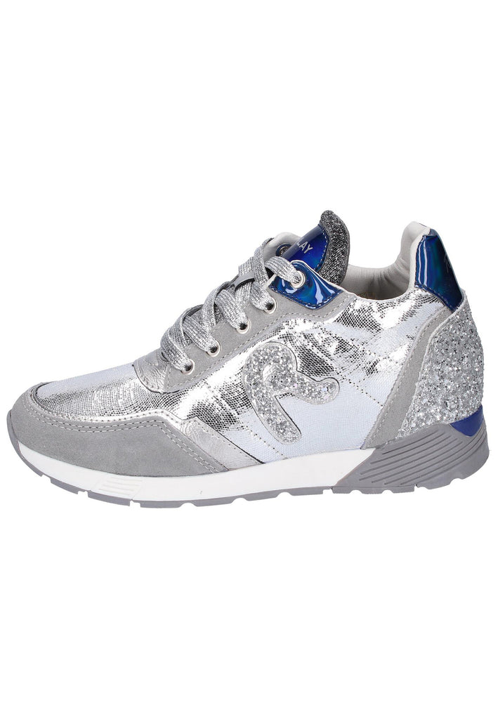 Replay Sneaker Leder Silber - surf4shoes