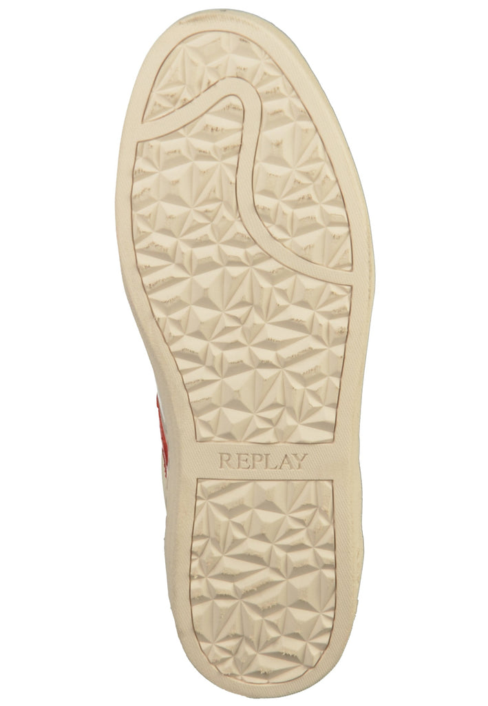 Replay Sneaker Leder Weiß - surf4shoes