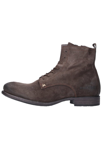 Replay Stiefelette Veloursleder Dunkelbraun - surf4shoes
