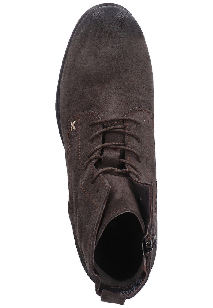 Replay Stiefelette Veloursleder Dunkelbraun - surf4shoes