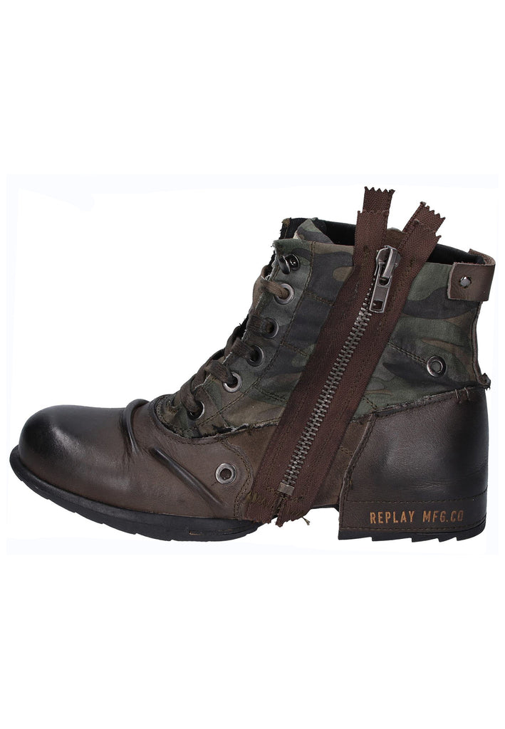 Replay Stiefelette Leder/Textil Multi - surf4shoes