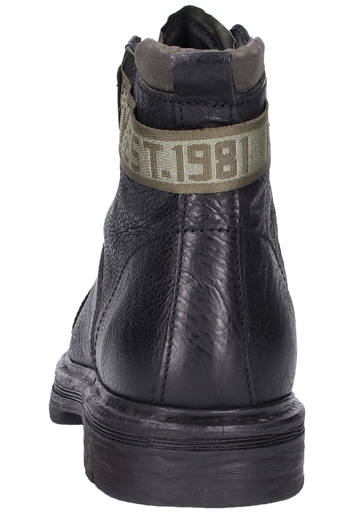 Replay Stiefelette Leder/Textil Schwarz - surf4shoes