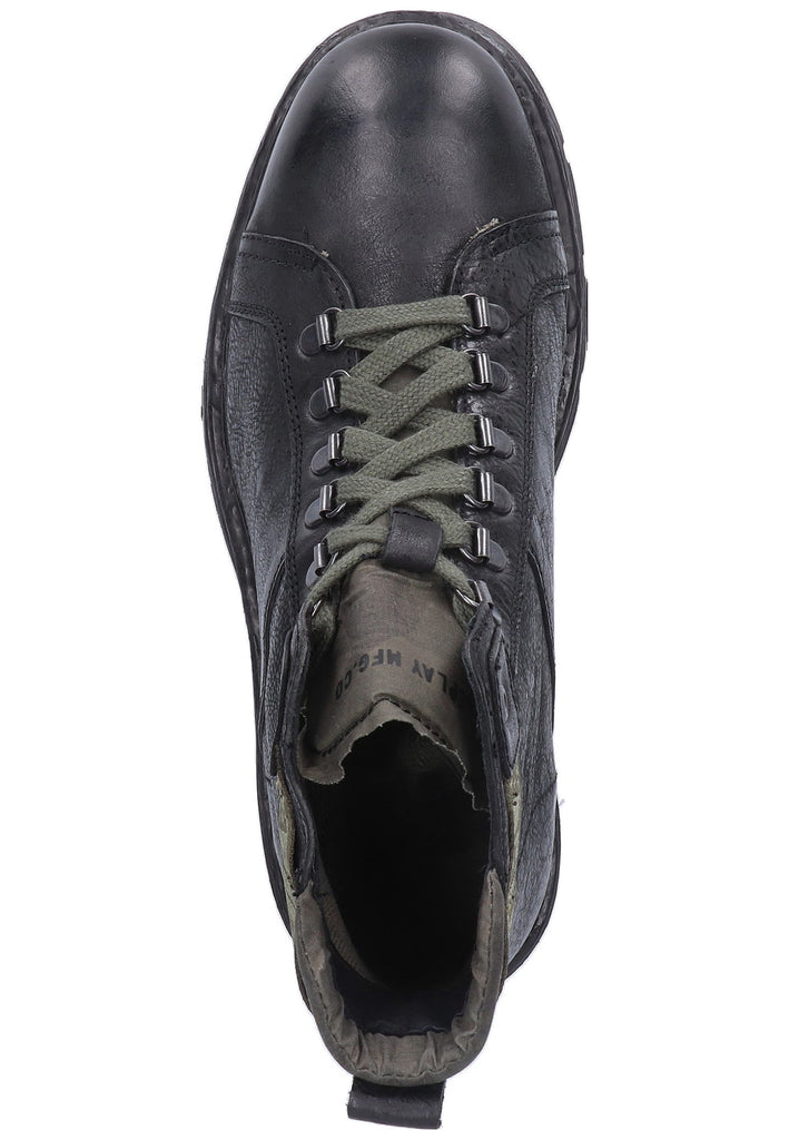 Replay Stiefelette Leder/Textil Schwarz - surf4shoes