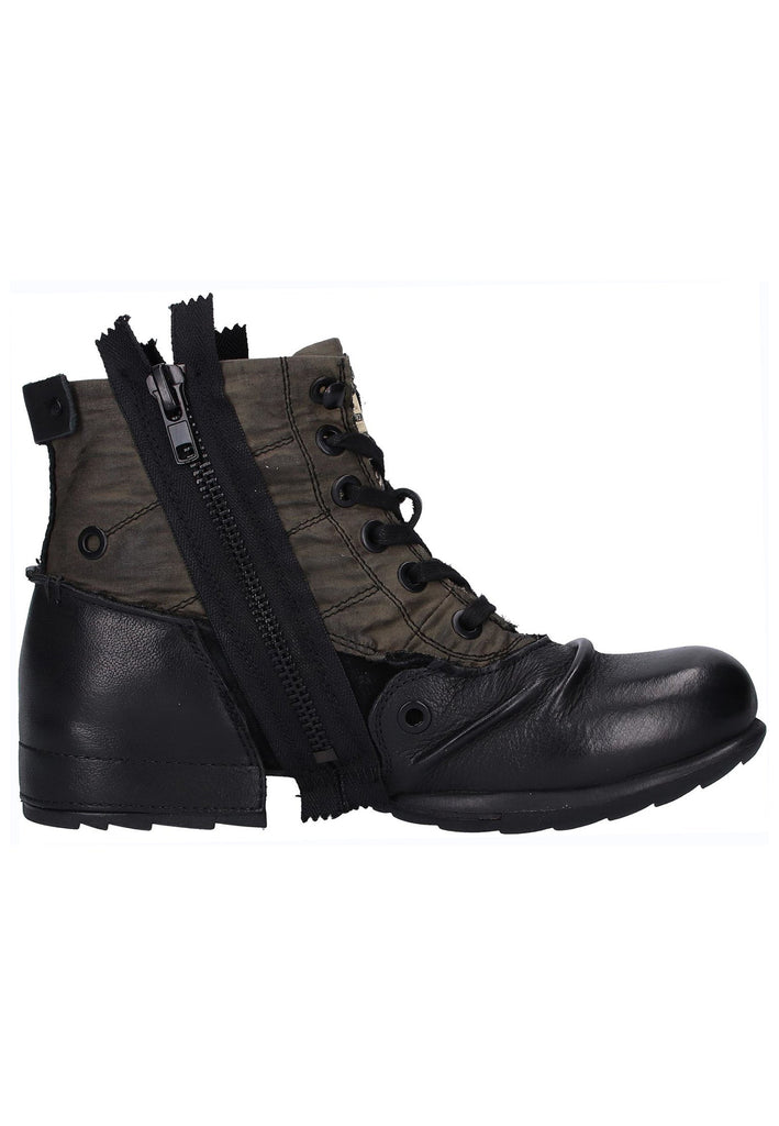 Replay Stiefelette Leder/Textil Schwarz - surf4shoes