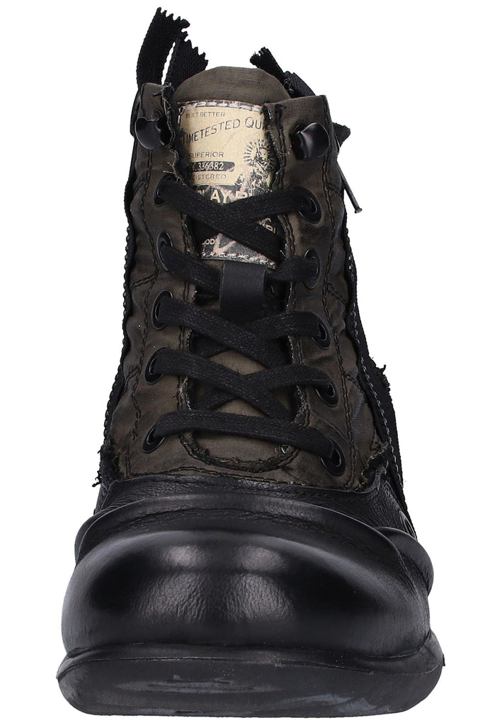 Replay Stiefelette Leder/Textil Schwarz - surf4shoes