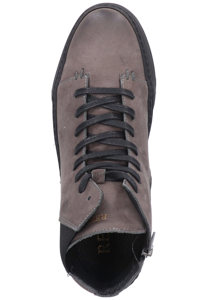 Replay Sneaker Leder Dunkelgrau - surf4shoes