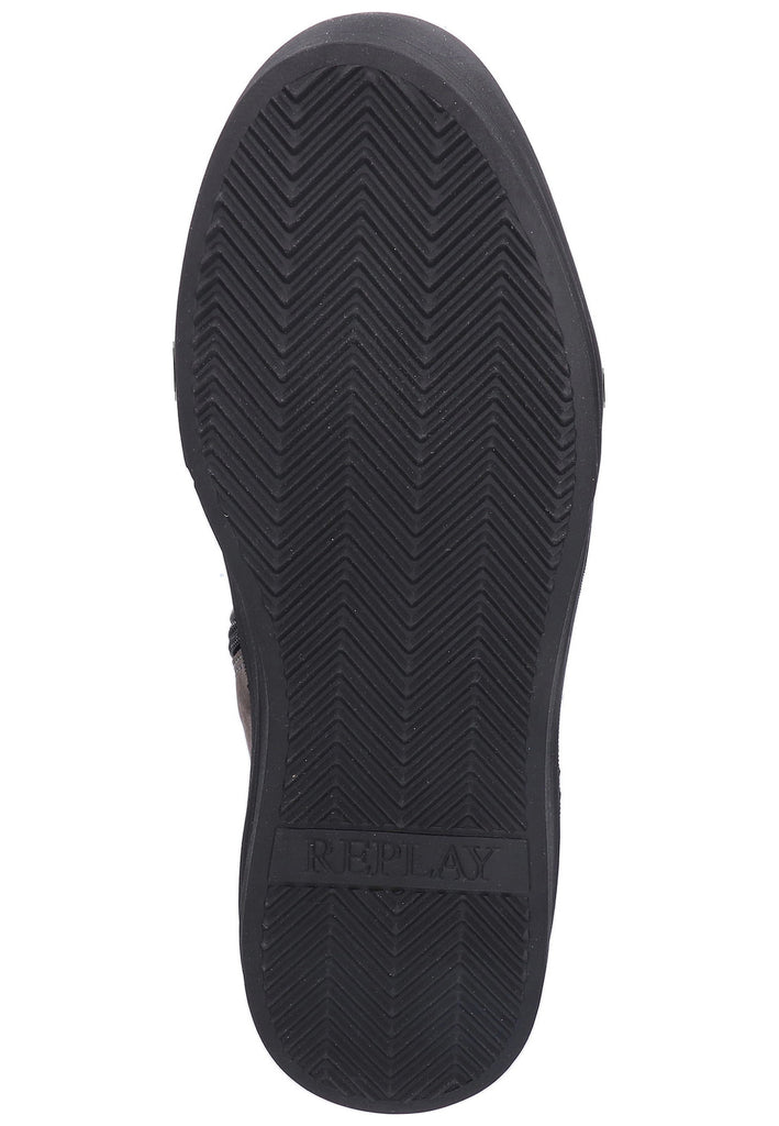 Replay Sneaker Leder Dunkelgrau - surf4shoes