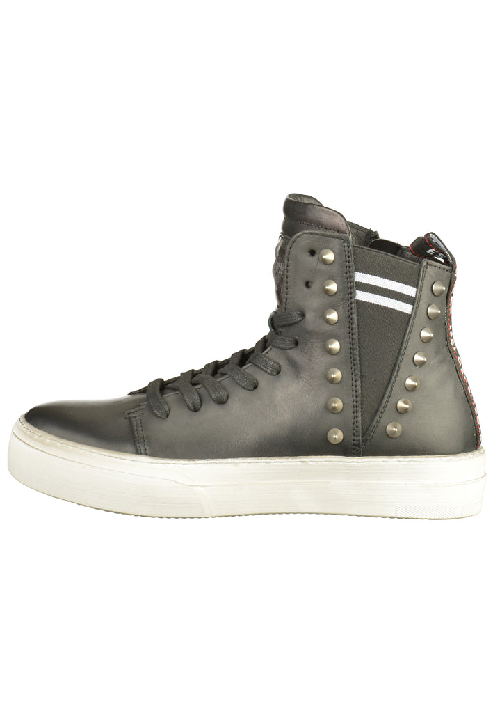 Replay Sneaker Leder Schwarz - surf4shoes