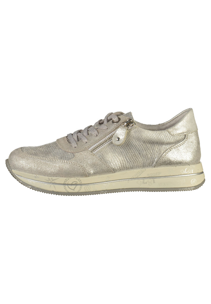 Remonte Sneaker Leder Silber - surf4shoes