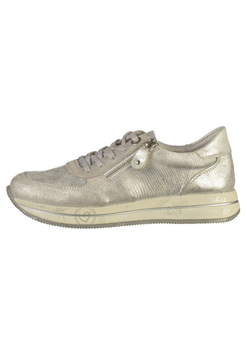 Remonte Sneaker Leder Silber - surf4shoes