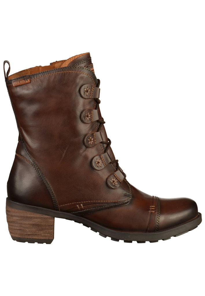 Pikolinos Stiefelette Leder Dunkelbraun - surf4shoes