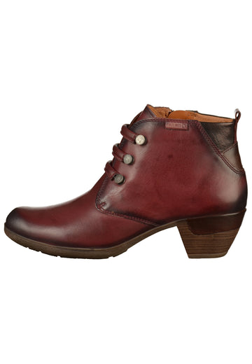 Pikolinos Stiefelette Leder Bordeaux - surf4shoes