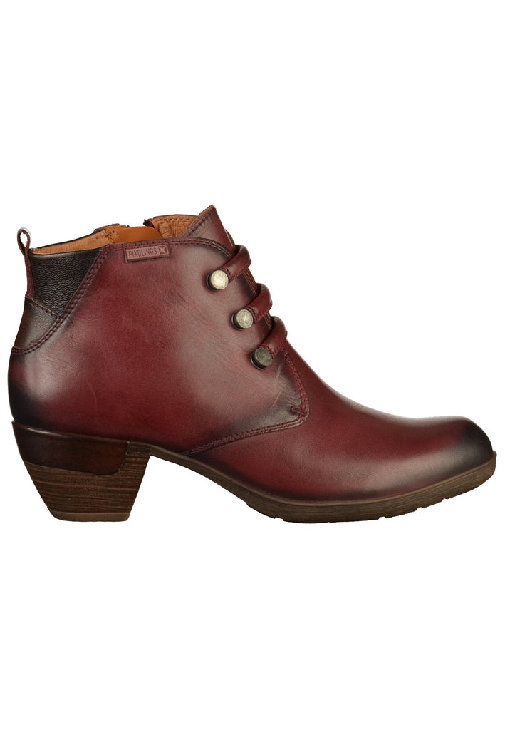 Pikolinos Stiefelette Leder Bordeaux - surf4shoes