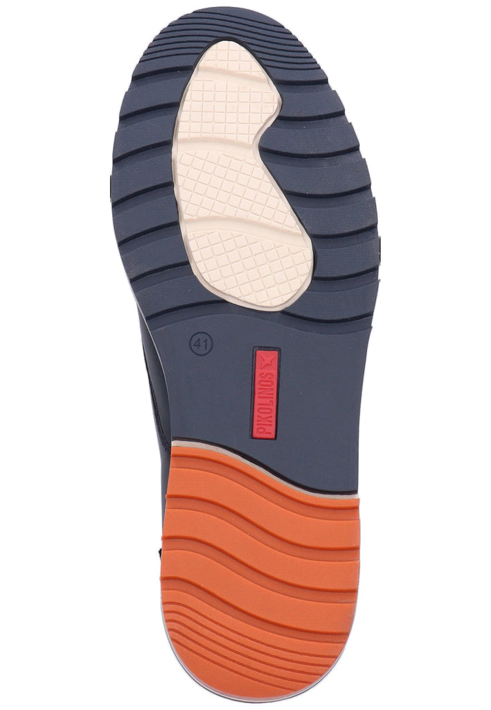 Pikolinos Halbschuhe Leder Blau - surf4shoes