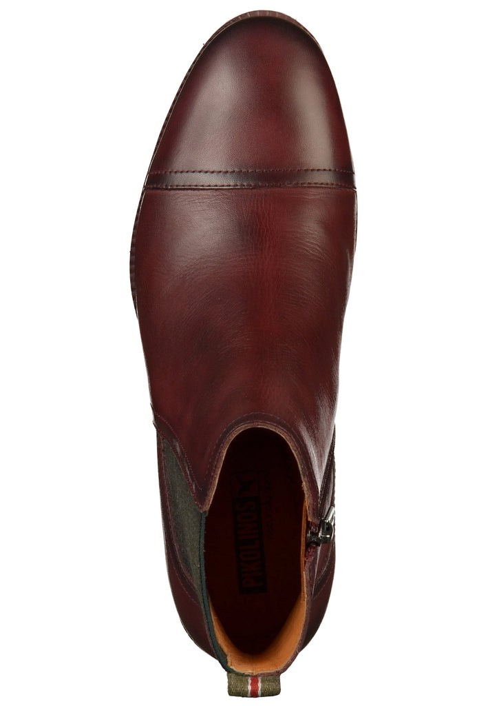 Pikolinos Stiefelette Leder Bordeaux - surf4shoes