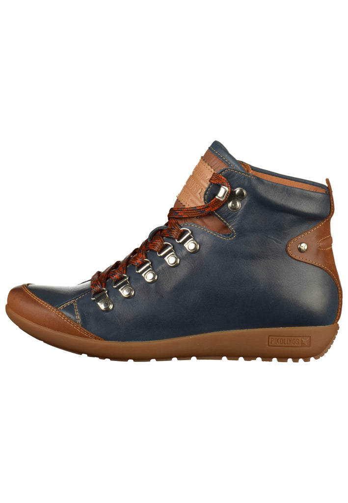 Pikolinos Stiefelette Leder Blau - surf4shoes