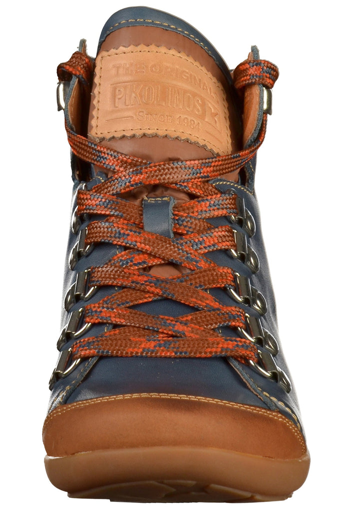 Pikolinos Stiefelette Leder Blau - surf4shoes