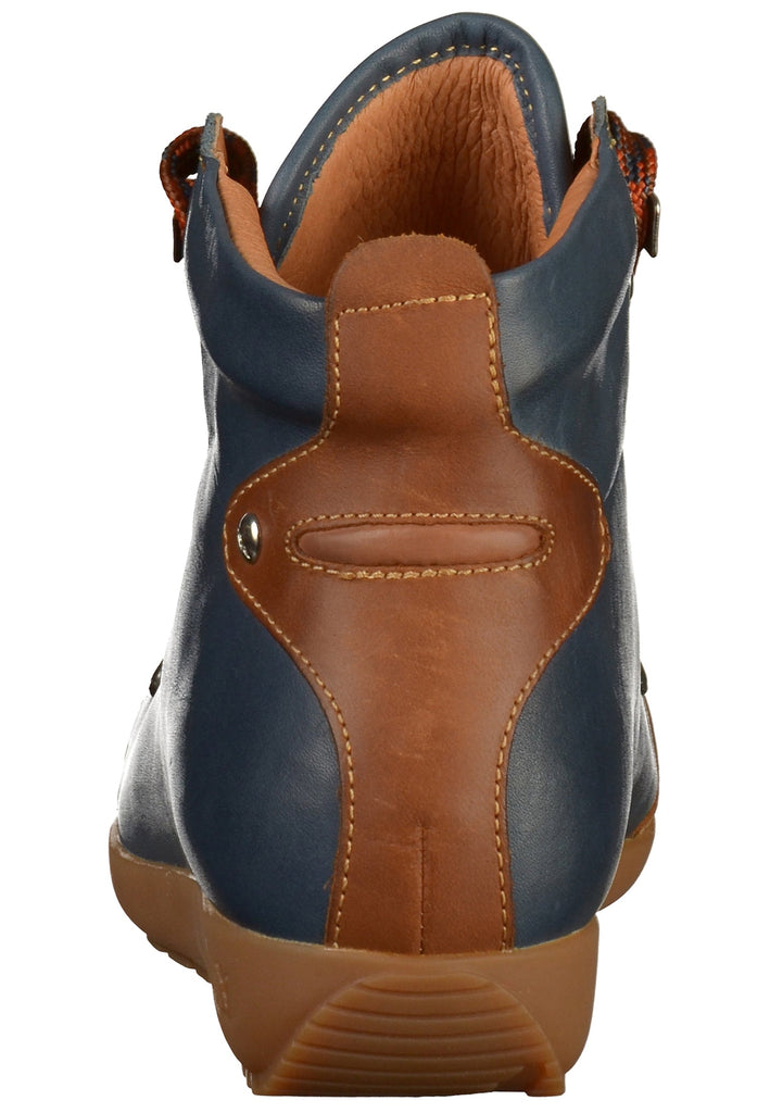 Pikolinos Stiefelette Leder Blau - surf4shoes