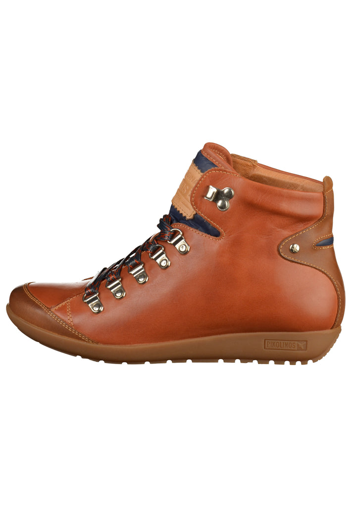 Pikolinos Stiefelette Leder Cognac - surf4shoes