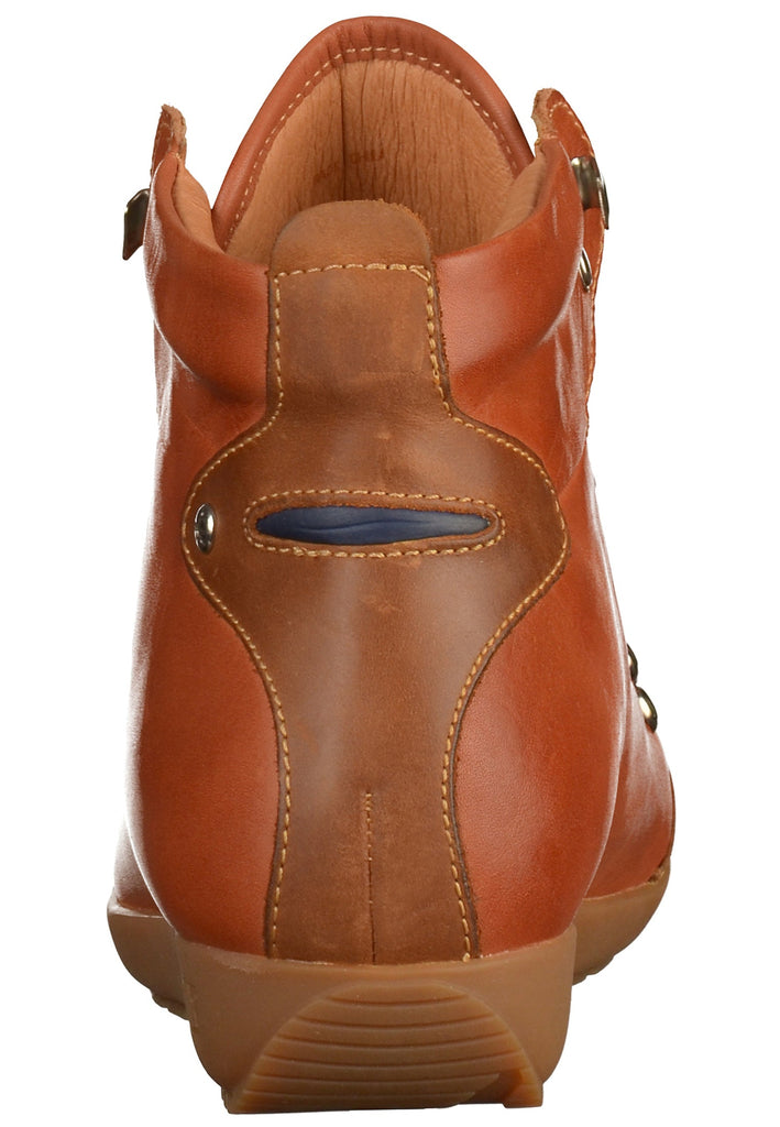 Pikolinos Stiefelette Leder Cognac - surf4shoes