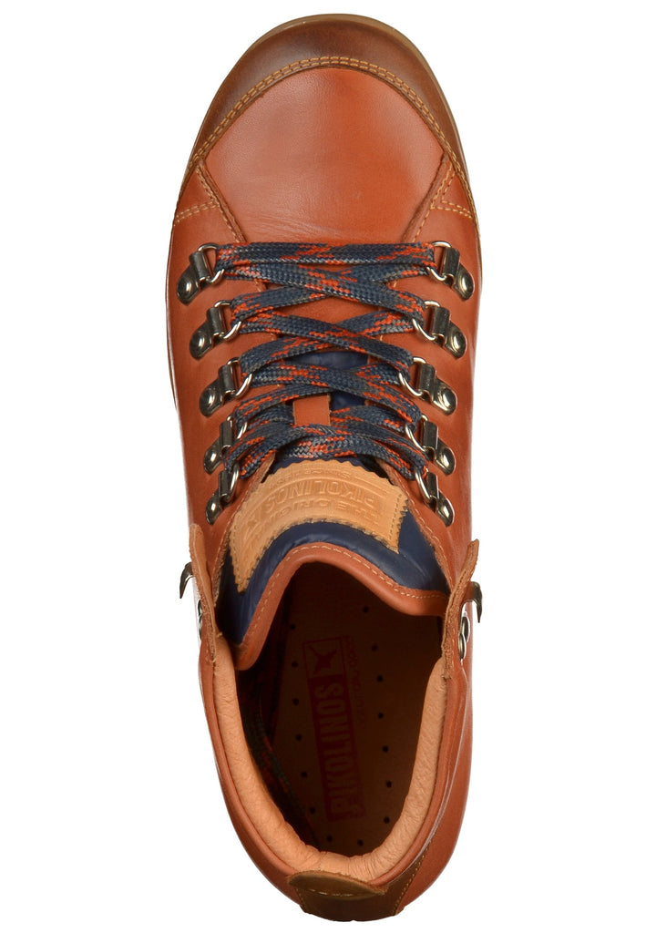 Pikolinos Stiefelette Leder Cognac - surf4shoes