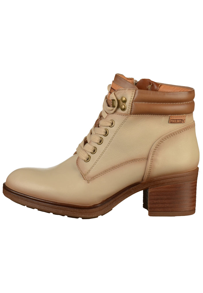 Pikolinos Stiefelette Leder Ivory - surf4shoes