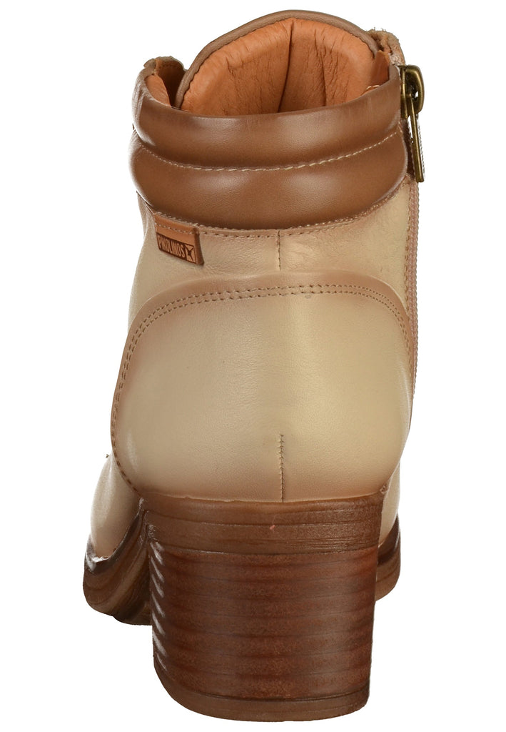 Pikolinos Stiefelette Leder Ivory - surf4shoes