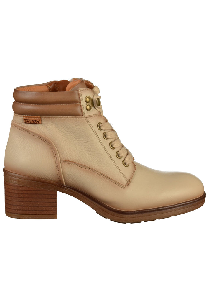 Pikolinos Stiefelette Leder Ivory - surf4shoes