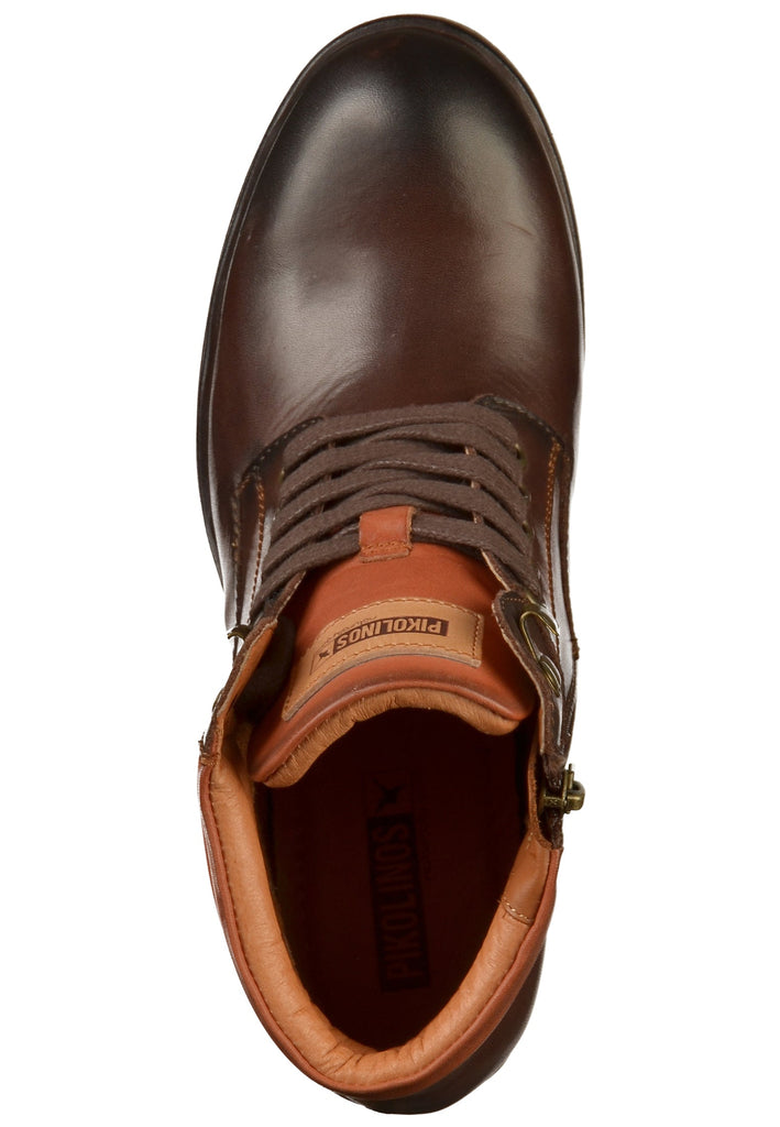 Pikolinos Stiefelette Leder Dunkelbraun - surf4shoes