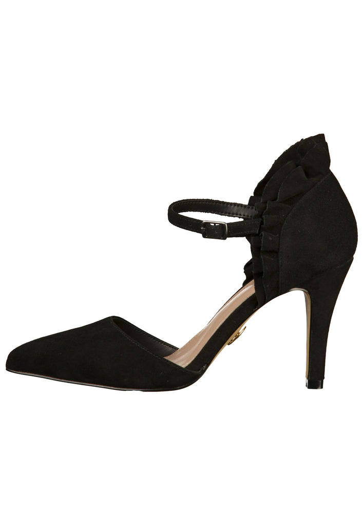 Buffalo Pumps Leder Schwarz - surf4shoes