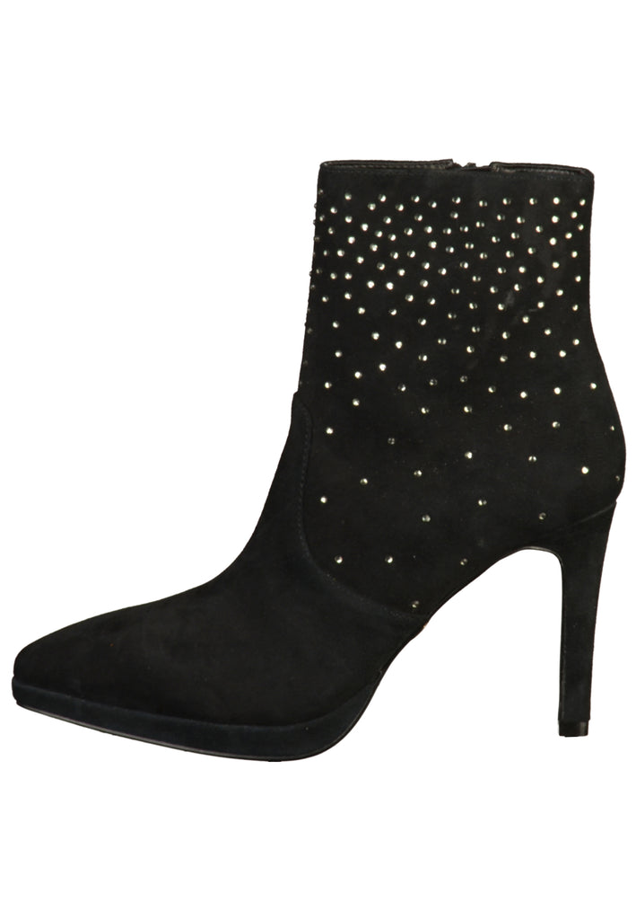 Buffalo Stiefelette Leder Schwarz - surf4shoes