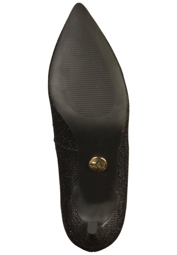 Buffalo Pumps Textil Schwarz - surf4shoes