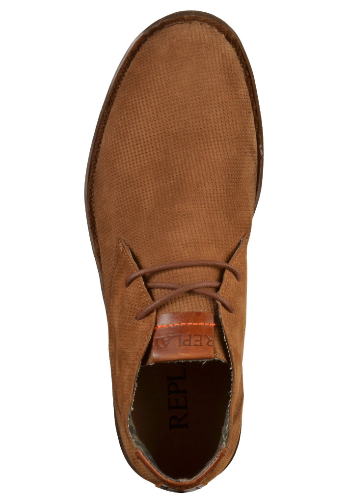 Replay Halbschuhe Leder Tan - surf4shoes