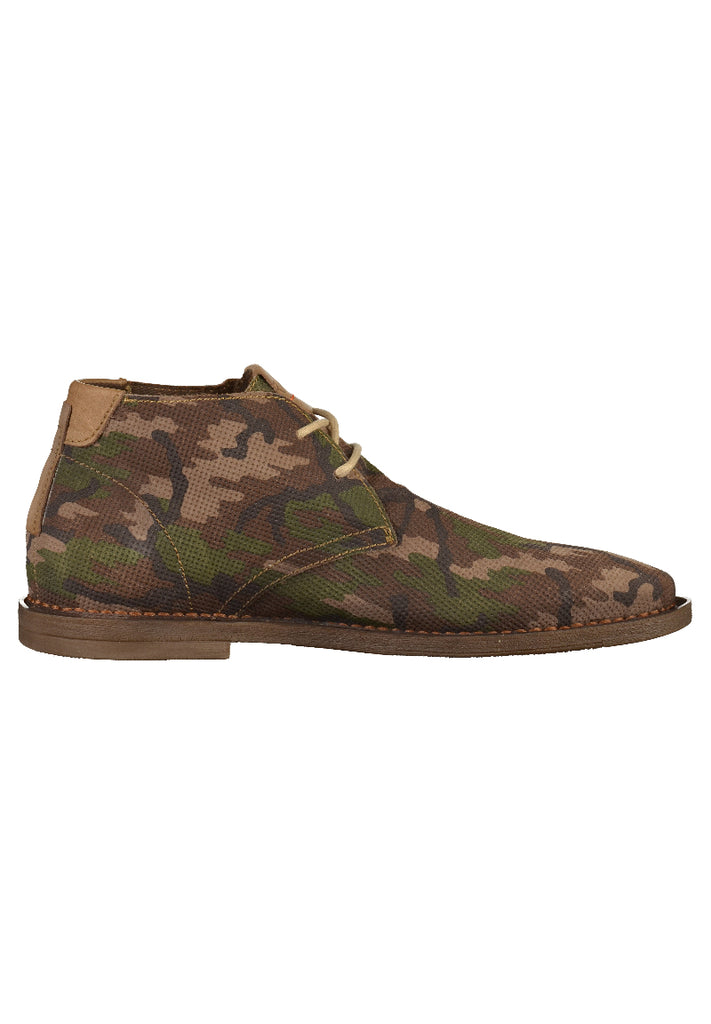 Replay Halbschuhe Leder Camouflage - surf4shoes