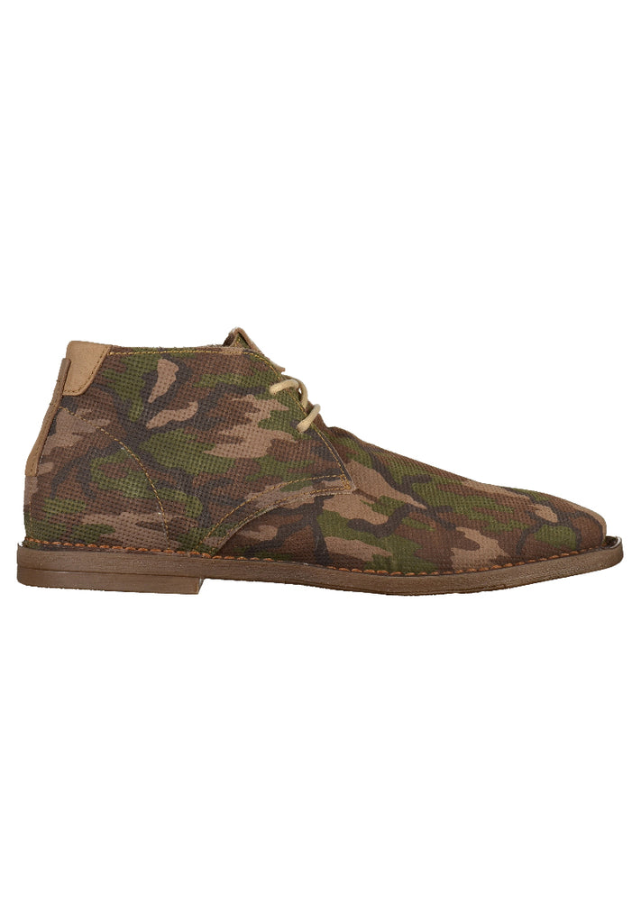 Replay Halbschuhe Leder Camouflage - surf4shoes