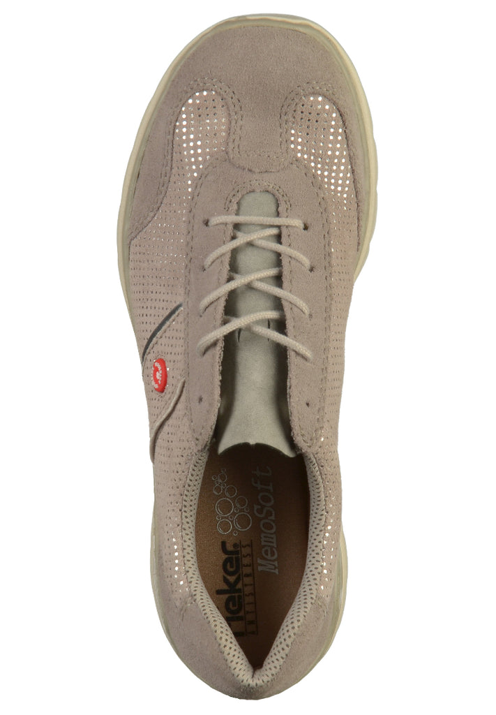 Rieker Sneaker Leder Grau - surf4shoes
