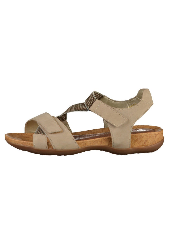 Remonte Sandalen Leder Grau - surf4shoes