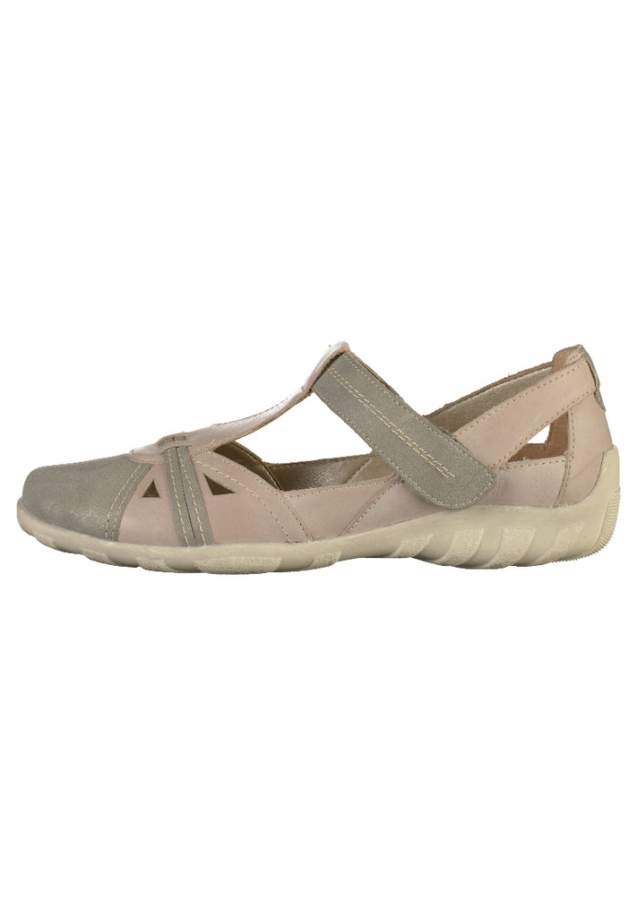Remonte Slipper Leder Grau - surf4shoes
