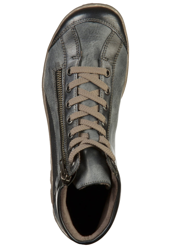 Remonte Stiefelette Lederimitat Blau - surf4shoes