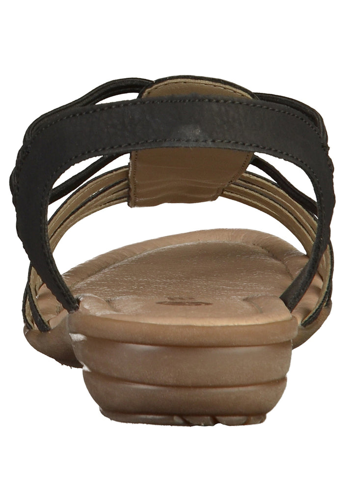 Remonte Sandalen Leder Schwarz - surf4shoes