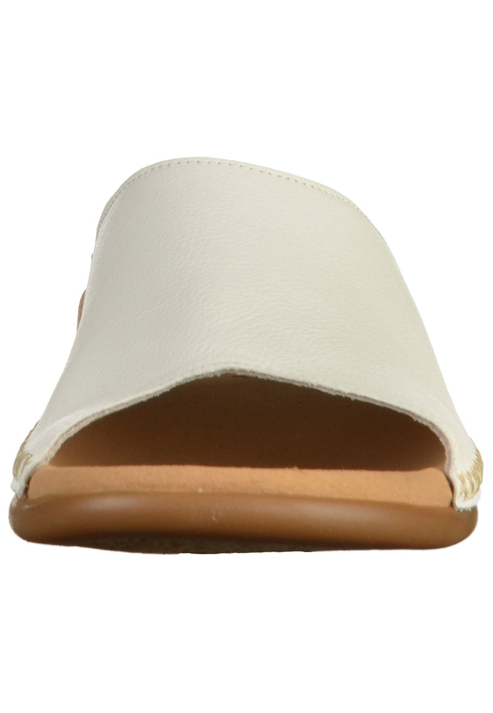 Gabor Pantoletten Nappaleder Weiß - surf4shoes