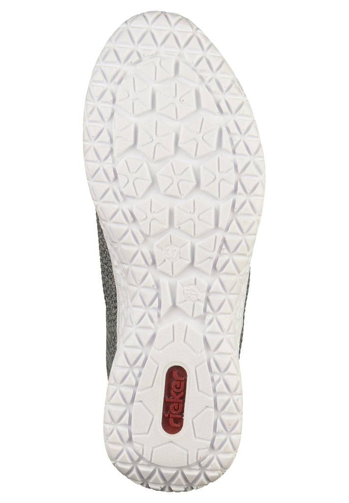 Rieker Sneaker Textil Grau - surf4shoes