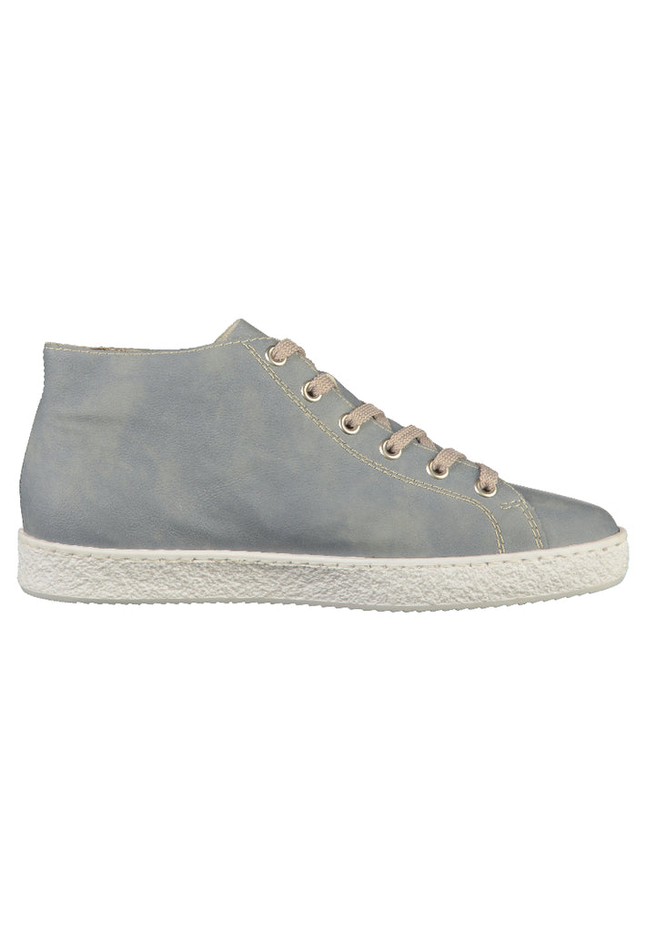 Rieker Sneaker Lederimitat Hellblau - surf4shoes