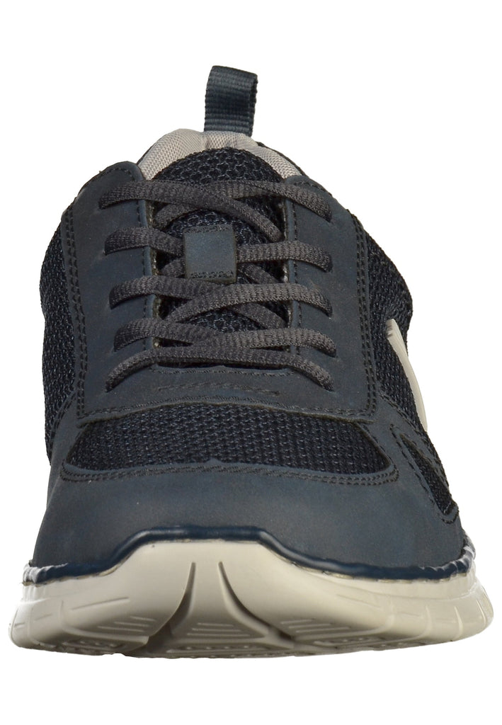 Rieker Sneaker Lederimitat Blau - surf4shoes