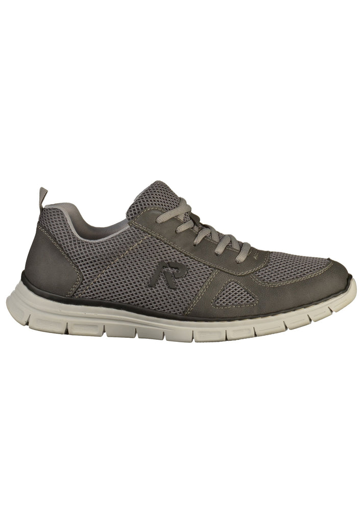 Rieker Sneaker Lederimitat Grau - surf4shoes