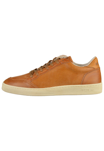 Replay Sneaker Leder Hellbraun - surf4shoes