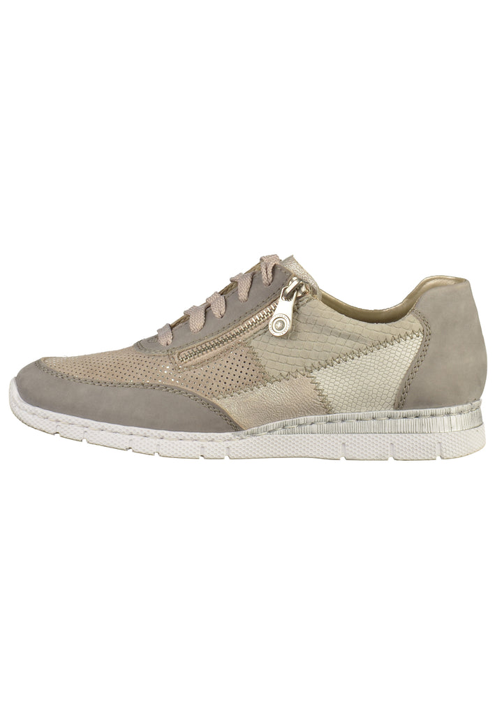 Rieker Sneaker Leder Grau - surf4shoes
