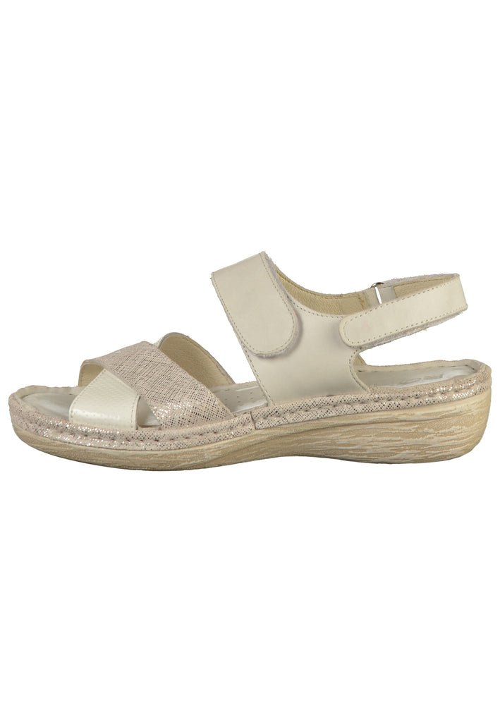 Rohde Sandalen Leder Beige - surf4shoes